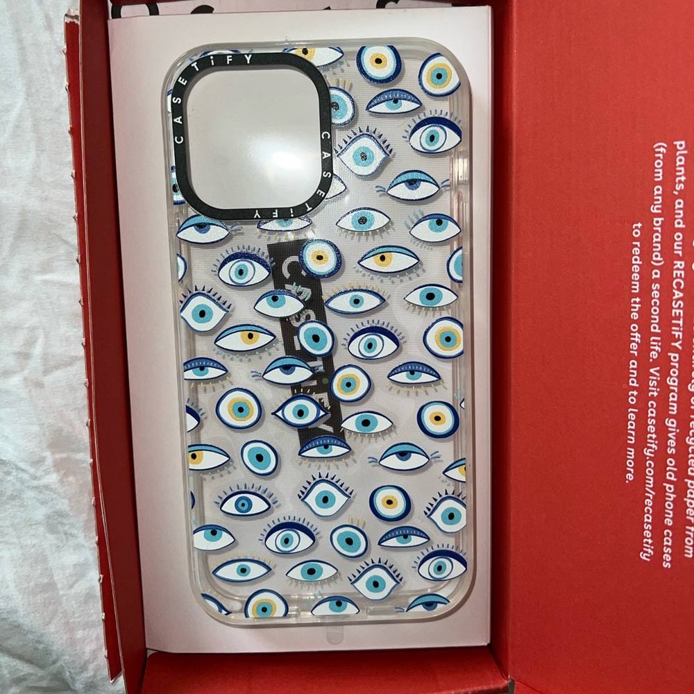Evil eye protection Casetify case for iPhone 13 pro max